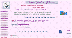 Desktop Screenshot of animalguardiansofbrevard.org